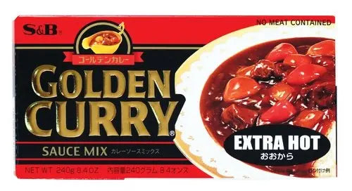 S&B Golden Curry extra scharf 220g S&B