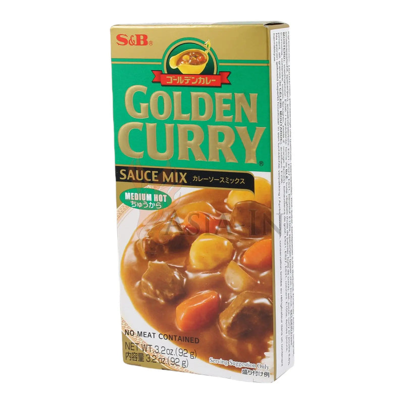 S&B Golden Curry mittelscharf 90g