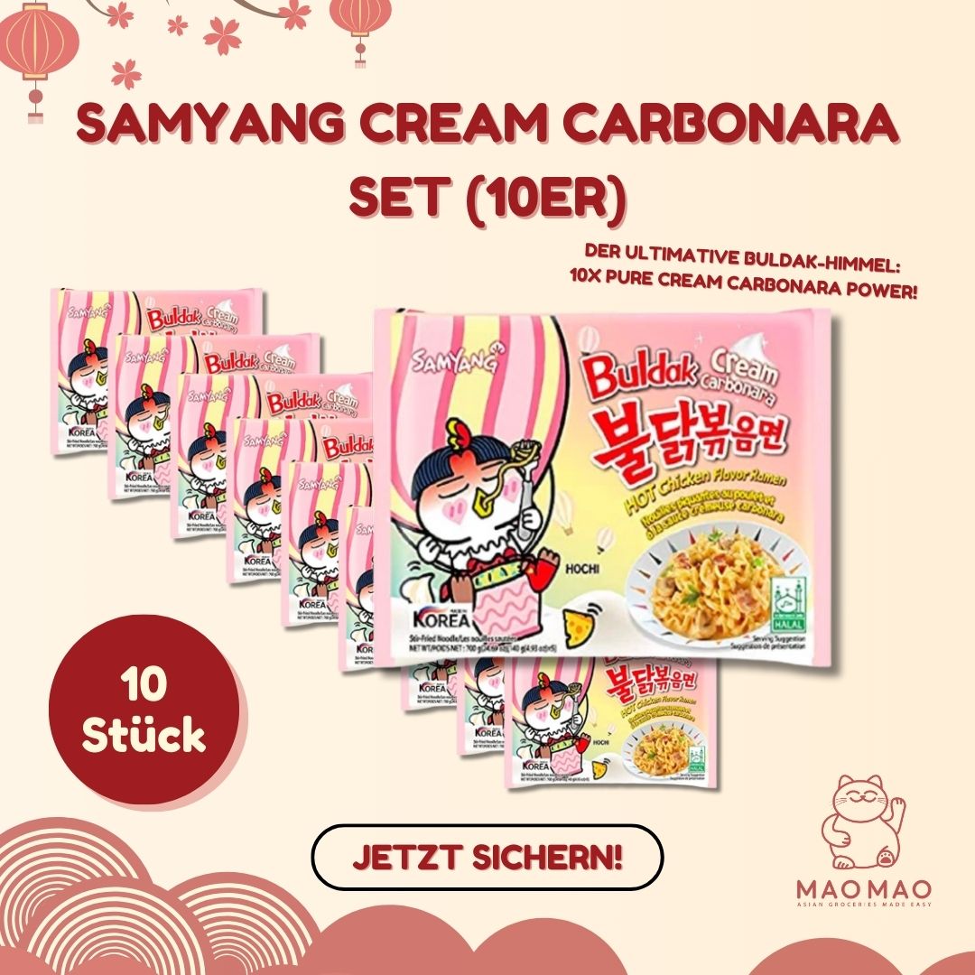 Samyang Cream Carbonara Set (10er)