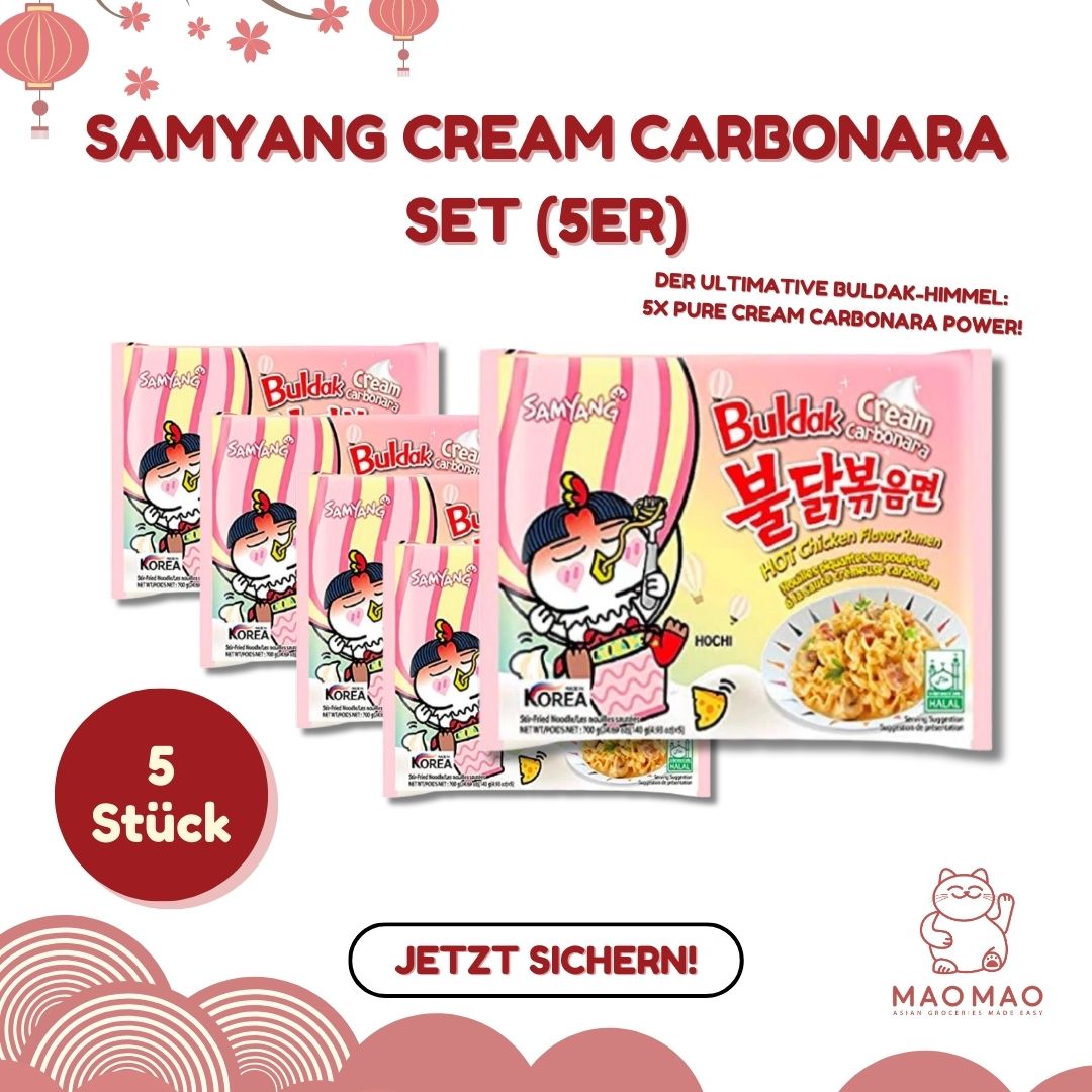 Samyang Cream Carbonara Set (5er)