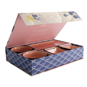 TOKYO DESIGN STUDIO Gläser-Sushi-Geschenkset Rosa (8-teilig)