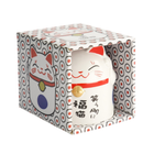 TOKYO DESIGN STUDIO Kawaii Glückskatze Tasse Blau – 8,7x10,2 cm / 350ml Bild 1