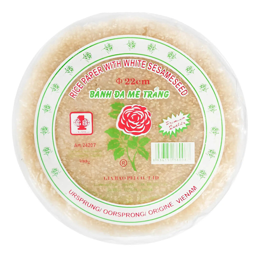 VN Sesam-Reis-Cracker mit weißem Sesam 22cm 400g Andere