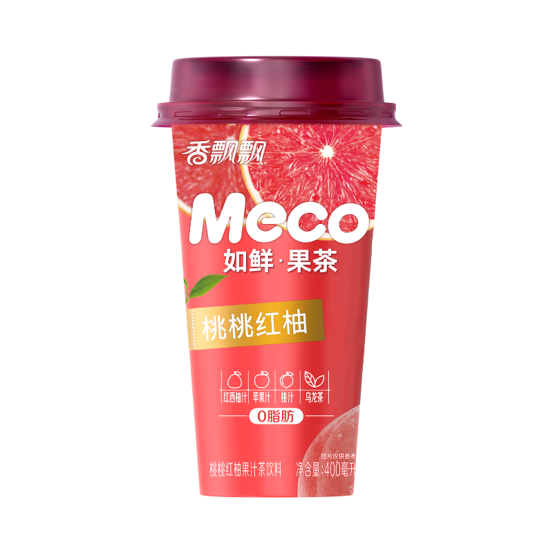 XPP Meco 桃子和粉红葡萄柚 400ml