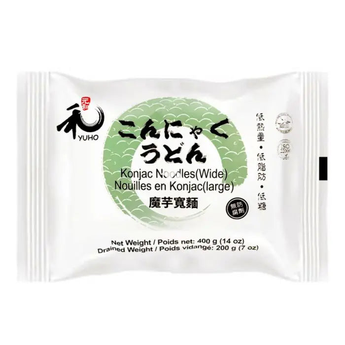 YUHO 魔芋面条宽面条, 190g