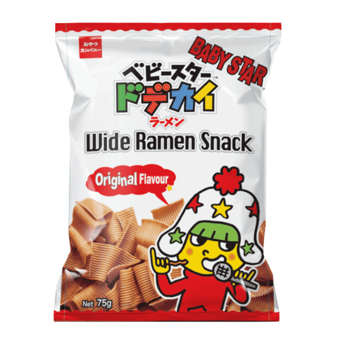 BABY STAR Breiter Ramen Snack Original 75g - MAOMAO