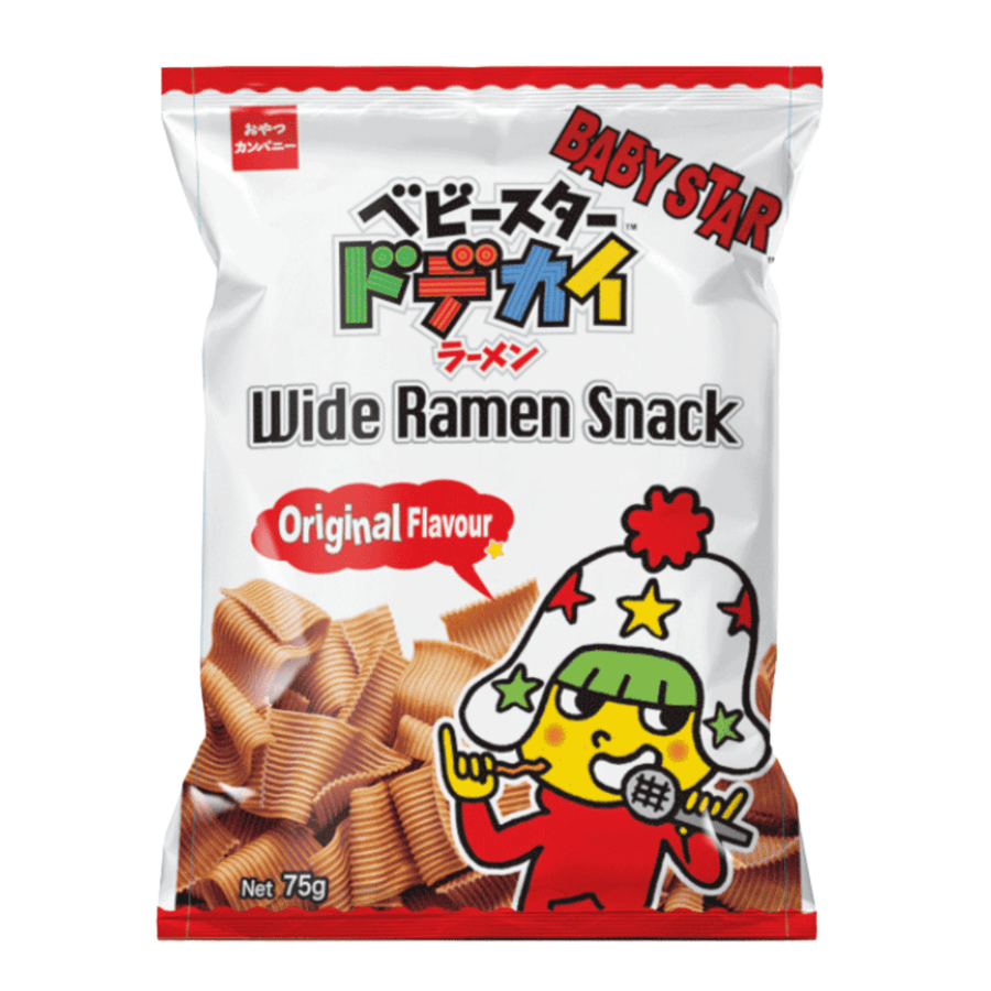 BABY STAR Breiter Ramen Snack Original 75g - MAOMAO