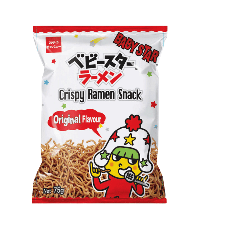 BABY STAR Thin Ramen Snack Original 75g