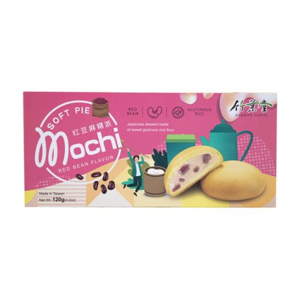 BAMBOO HOUSE Rote Bohnen Mochi Softpie 120g