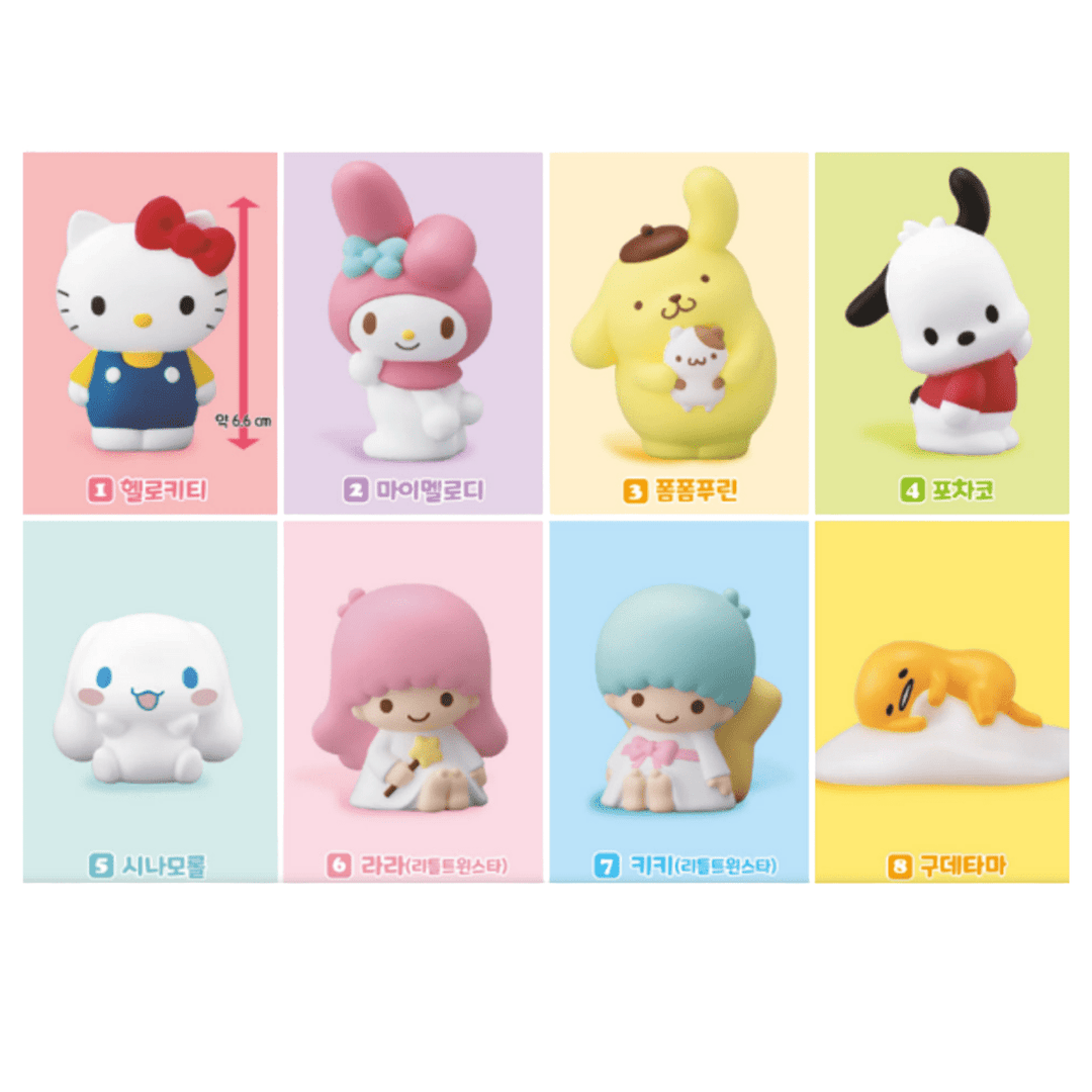 BANDAI Sanrio Characters Friends 3 Kaugummi mit Sodageschmack 1,5g - MAOMAO