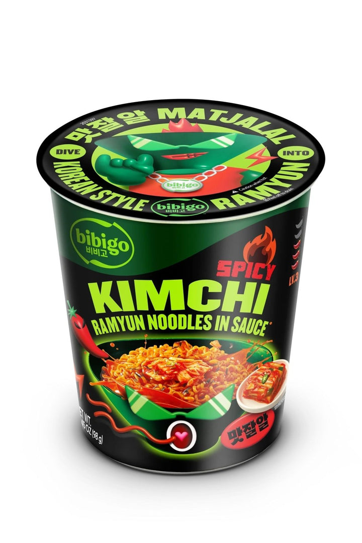 BIBIGO Instant Nudelbecher Kimchi Geschmack 98g - MAOMAO