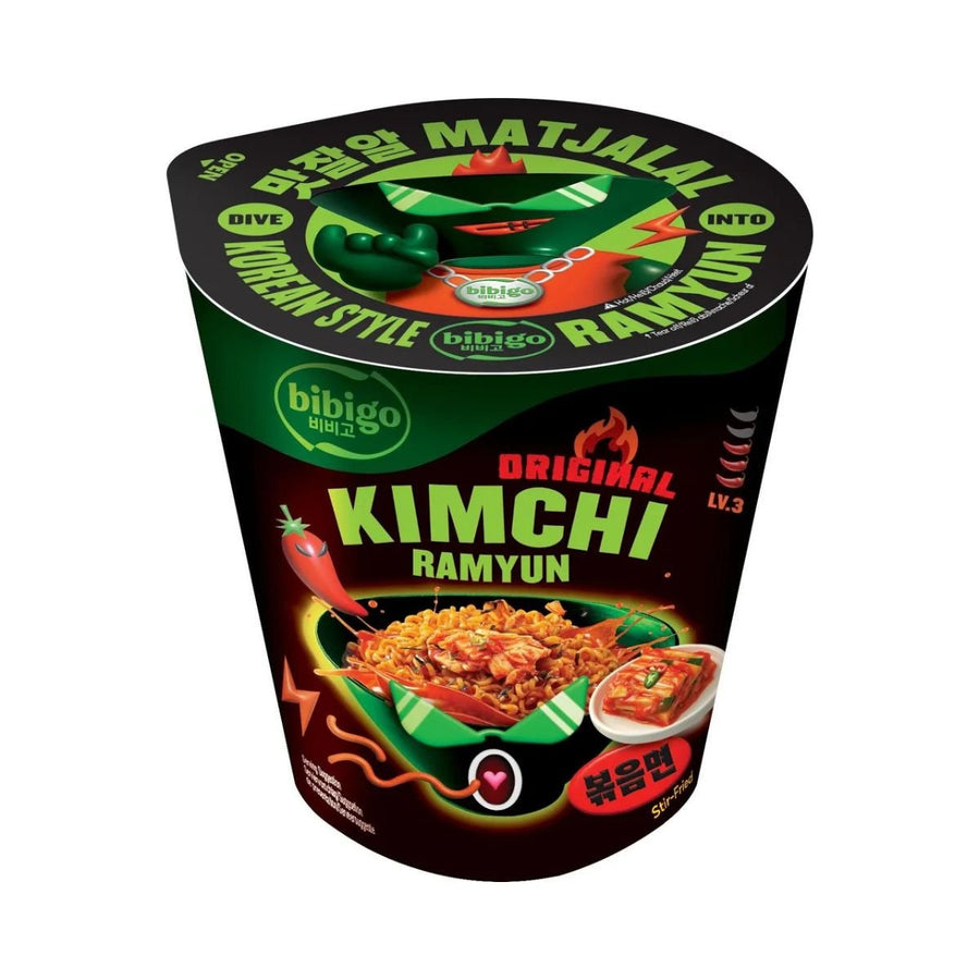 BIBIGO Instant Nudelbecher Kimchi Geschmack 98g - MAOMAO