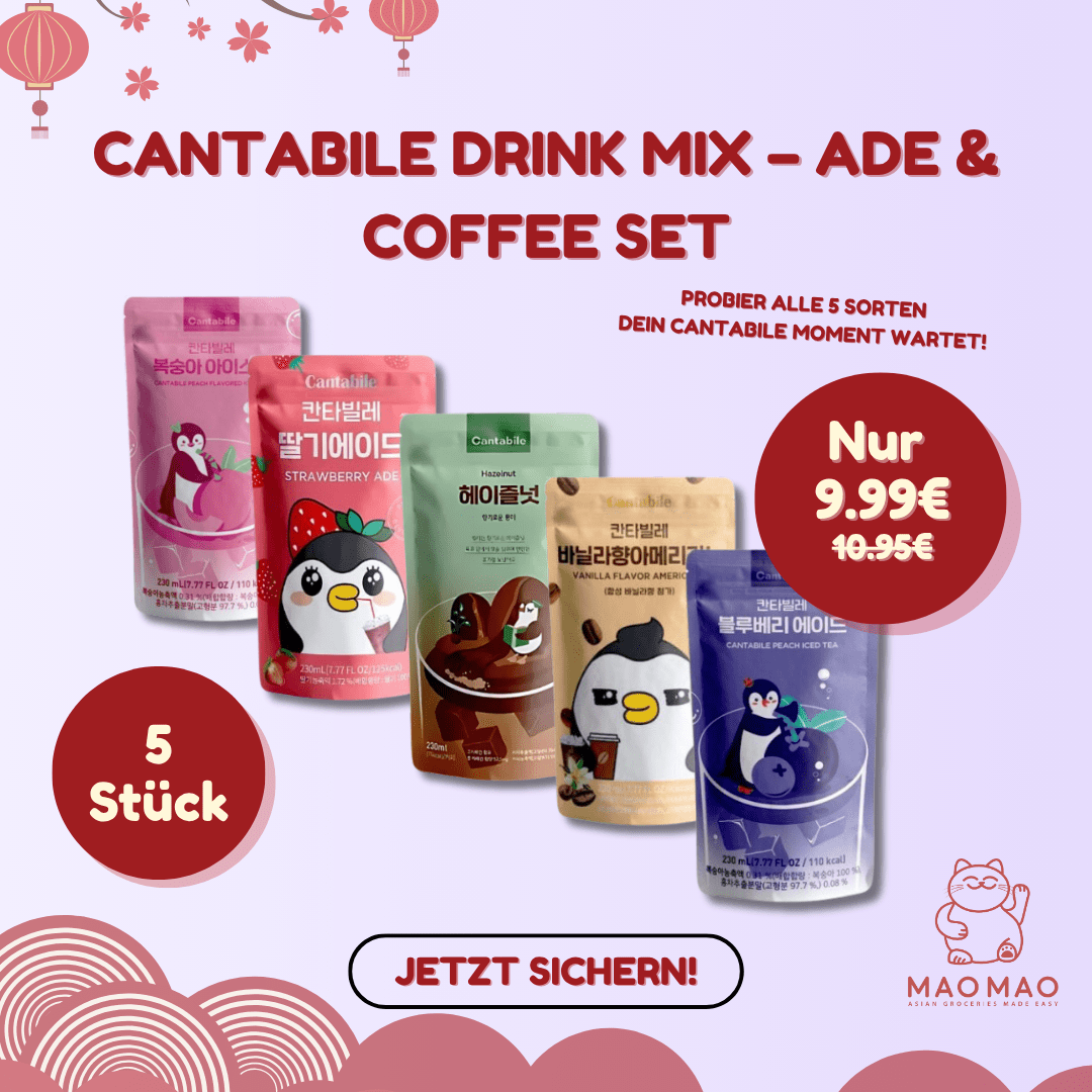 Cantabile Drink Mix – Ade & Coffee Set - MAOMAO