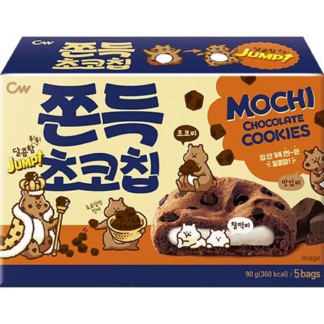 CHEONG WOO Mochi Kekse Schokolade 90g - MAOMAO