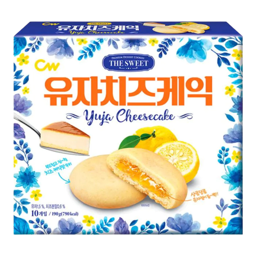 CHEONG WOO Yuzu Käsekuchen - Kekse 190g - MAOMAO