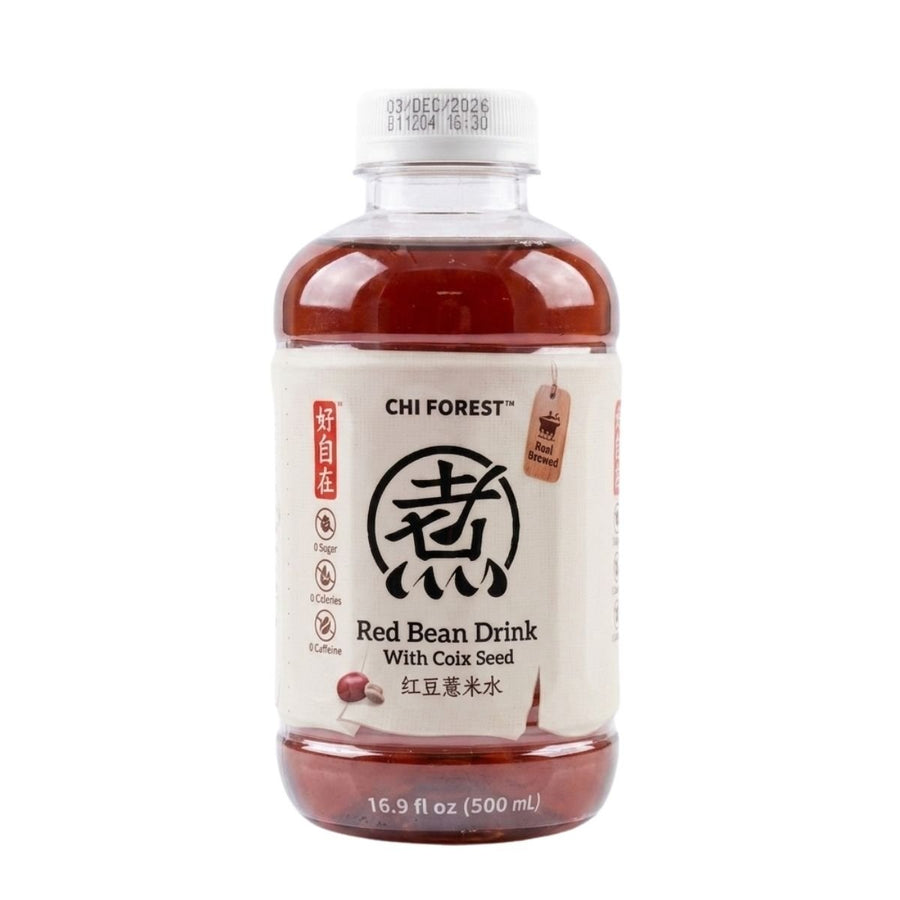 CHI FOREST Getränk mit roter Bohne und Gerstentee 500ml (EINWEG) - MAOMAO