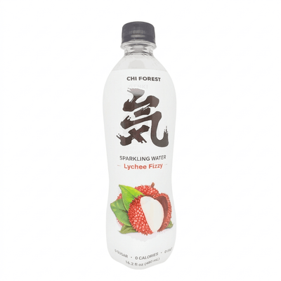 CHI FOREST Sparkling Water Lychee Sugar-free 480ml (DISPOSABLE)