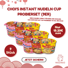 CHOI'S Instant Nudeln Cup Probier Set (9er) Bild 2
