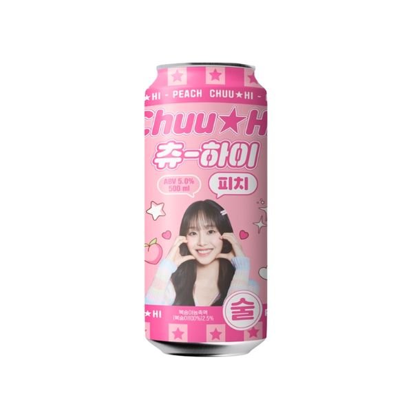 CHUU - HI Pfirsich (5% Alc.) 500ml (EINWEG) - MAOMAO
