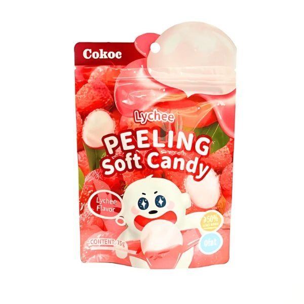 COKOC Peeling Gummis Litschi 75g - MAOMAO