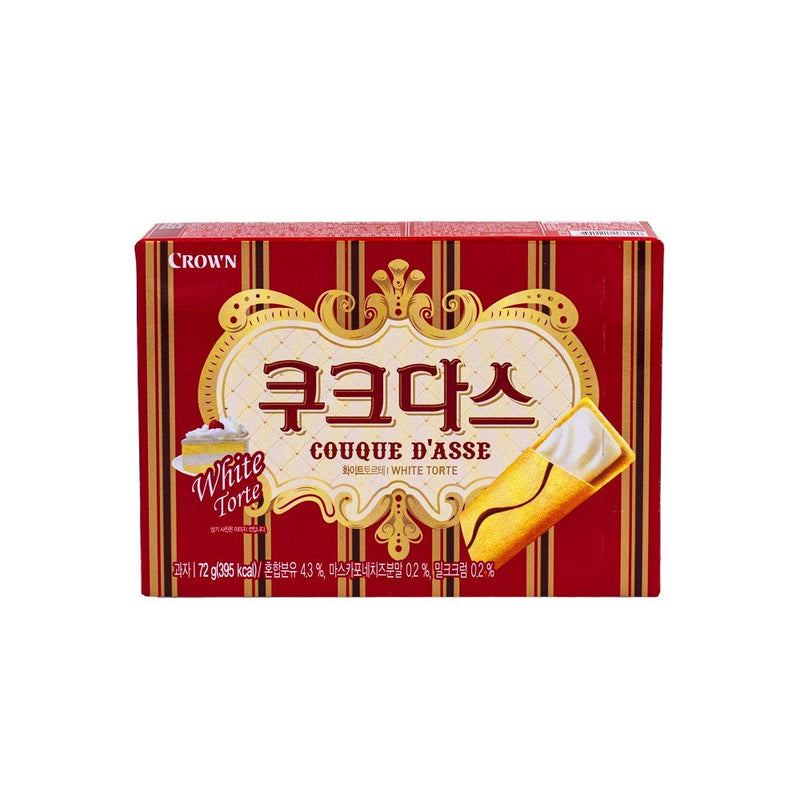 CROWN Couque Dasse White Biscuits 77g