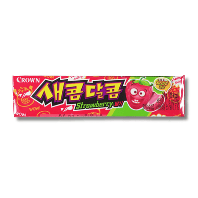 CROWN Saekom Dalkom Chewy Candy Strawberry 29g