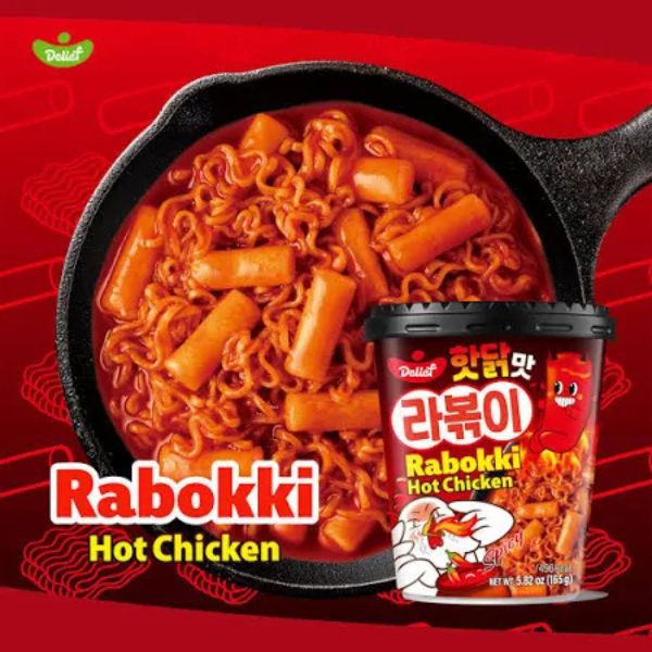 DELIEF Rapokki Hot Chicken 165g - MAOMAO