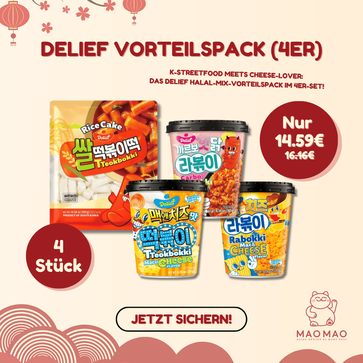 DELIEF Vorteilspack Set (4er) - MAOMAO