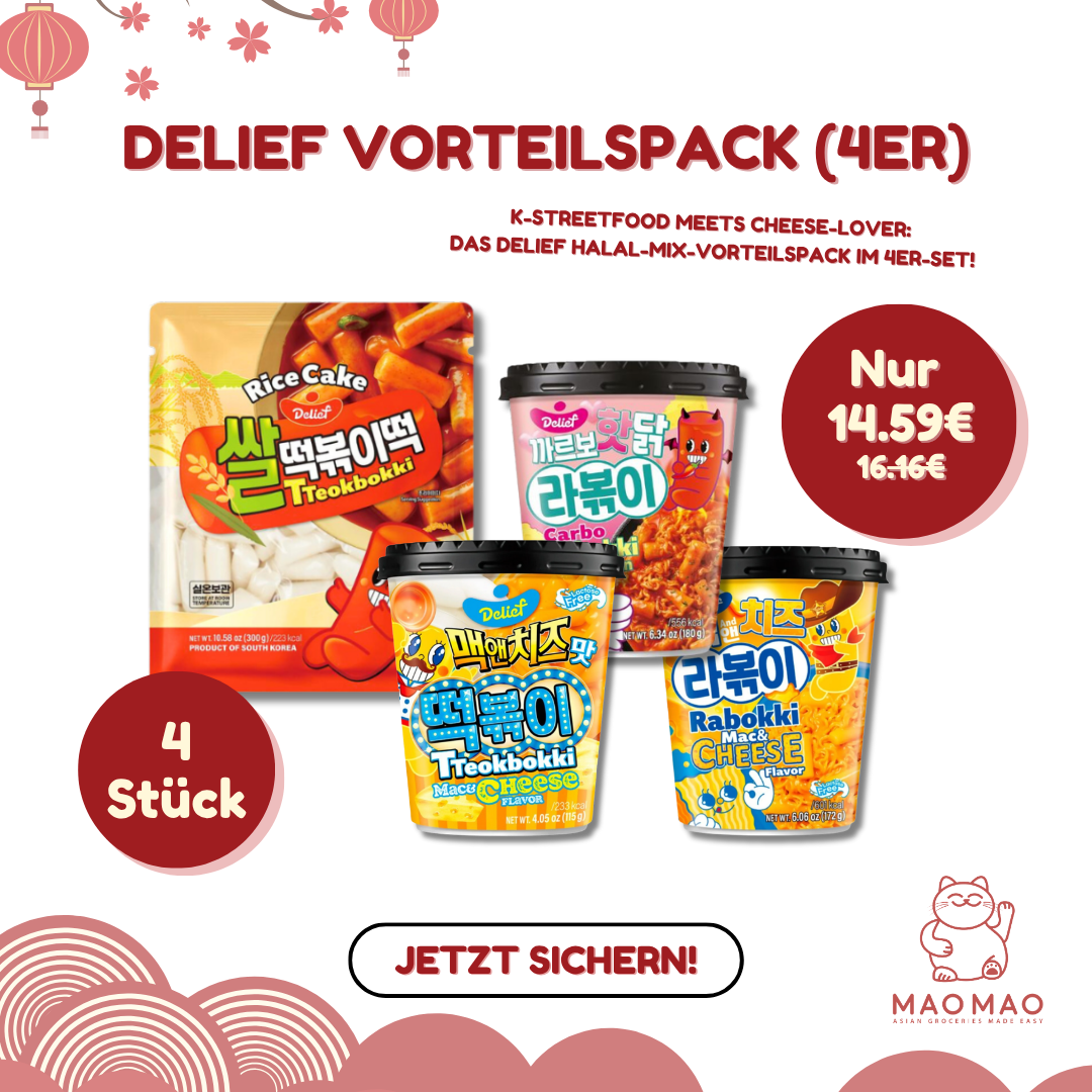 DELIEF Vorteilspack Set (4er) - MAOMAO