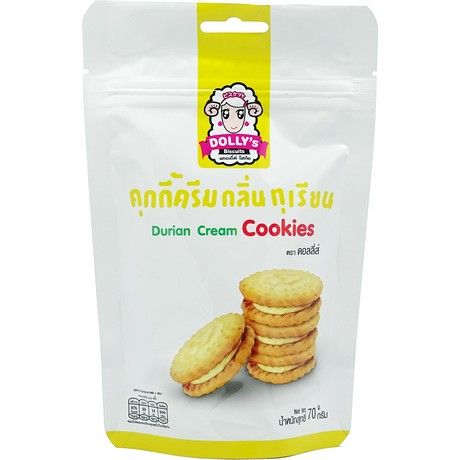 DOLLY'S Durian Creme Kekse 70g