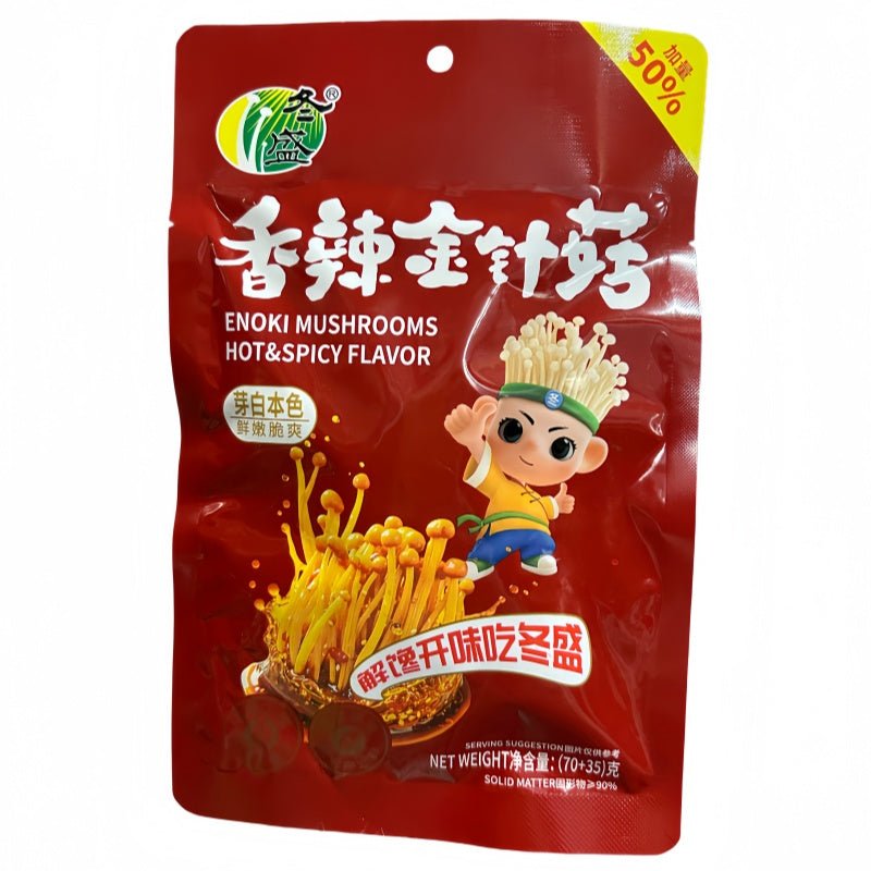 DONGSHENG Enoki Pilze Scharf 105g