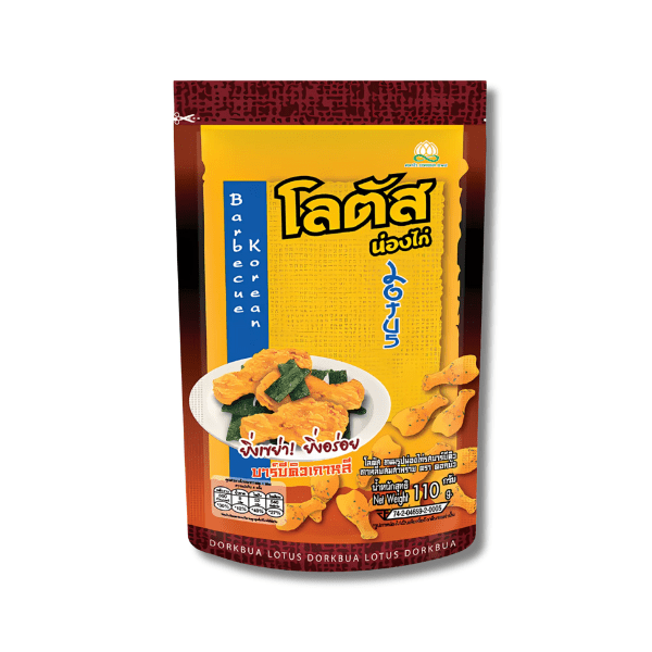 DORKBUA Drumstick Algensnack & Koreanisches BBQ-Geschmack 110 g