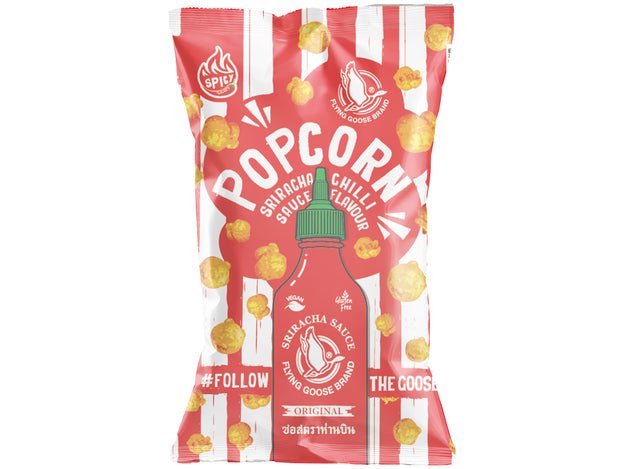 FLYING GOOSE Sriracha Chilli Popcorn 80g - MAOMAO