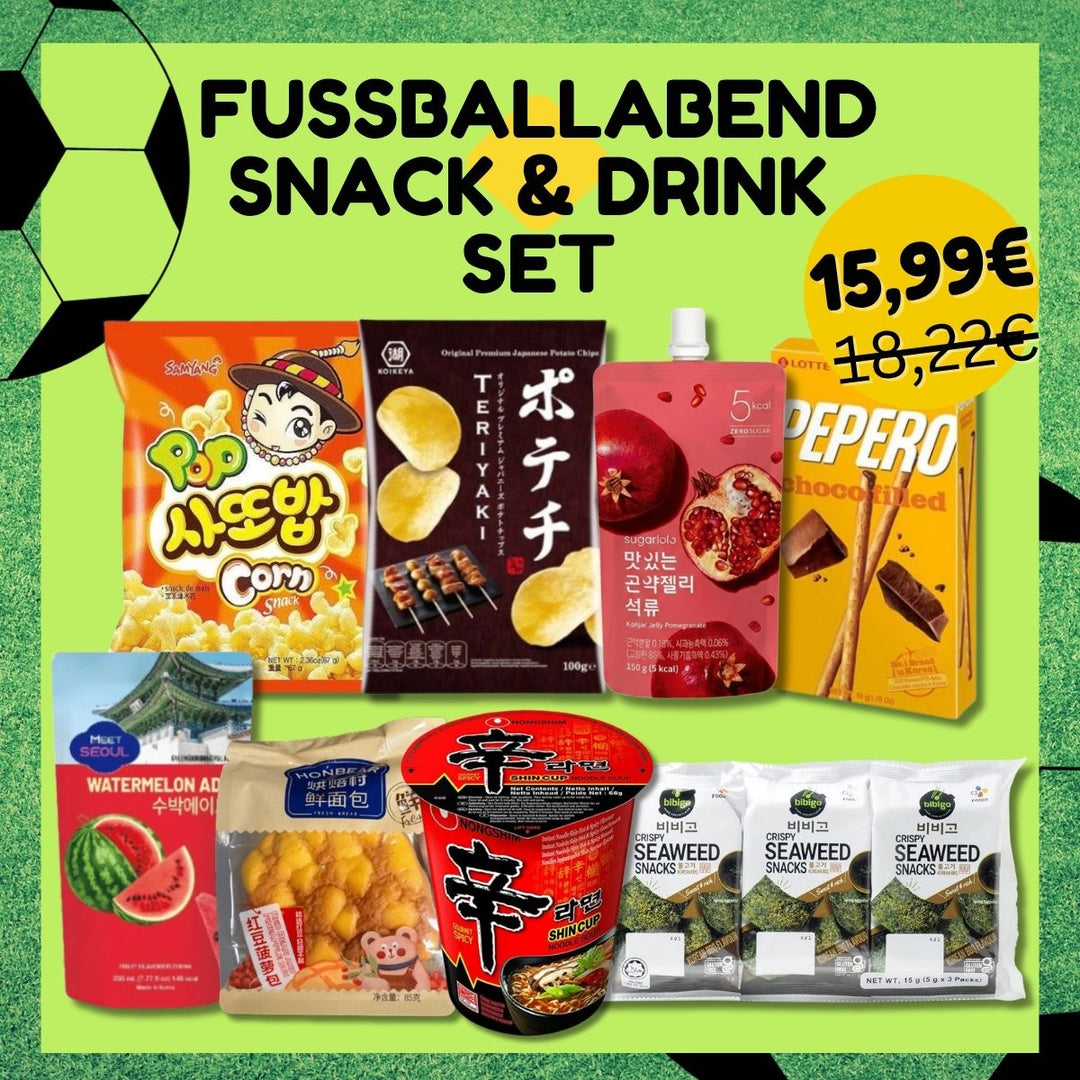 Fußballabend Snack & Drink Set - MAOMAO