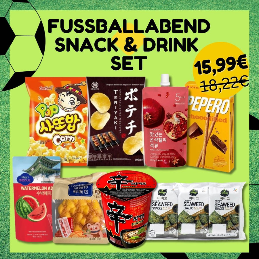 Fußballabend Snack & Drink Set - MAOMAO