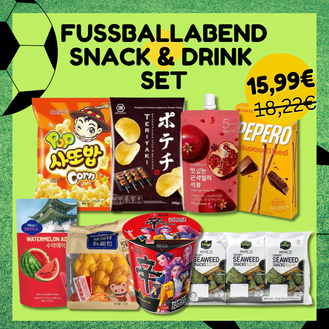 Fußballabend Snack & Drink Set - MAOMAO