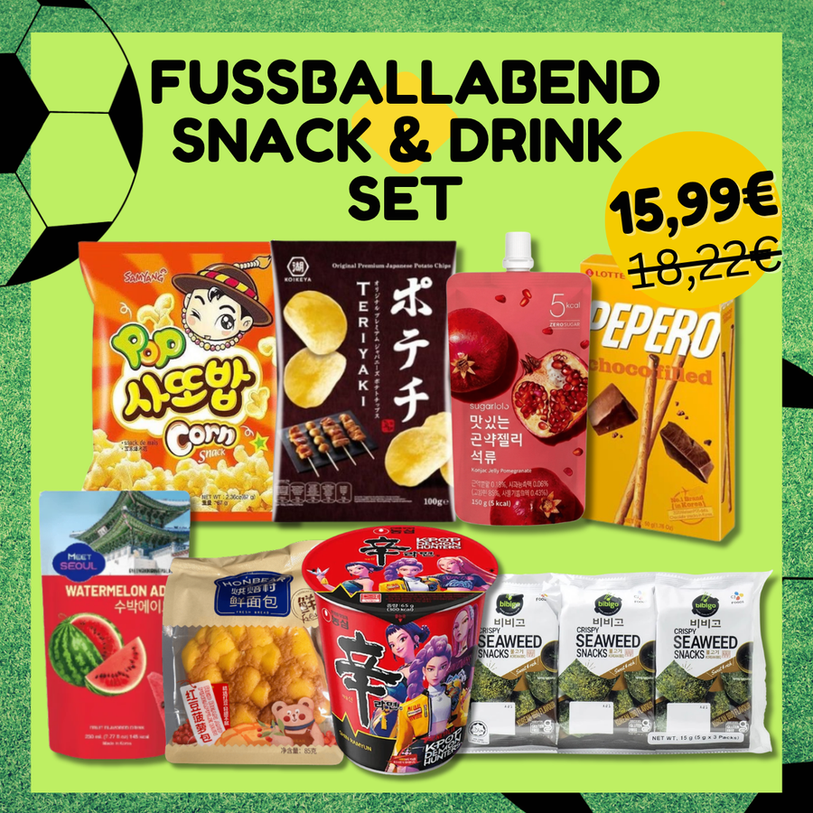 Fußballabend Snack & Drink Set - MAOMAO