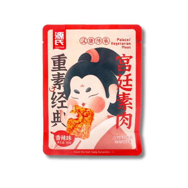 GENJI FOOD Vegetarisches Fleisch Scharf 90 g - MAOMAO