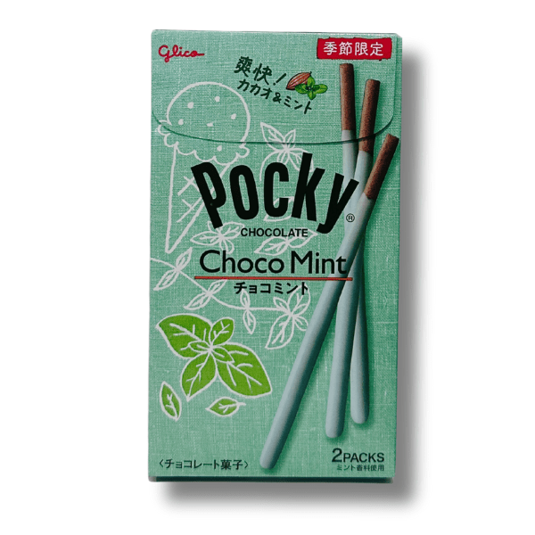 GLICO Pocky Biscuit Sticks Chocolate Mint 65.4g