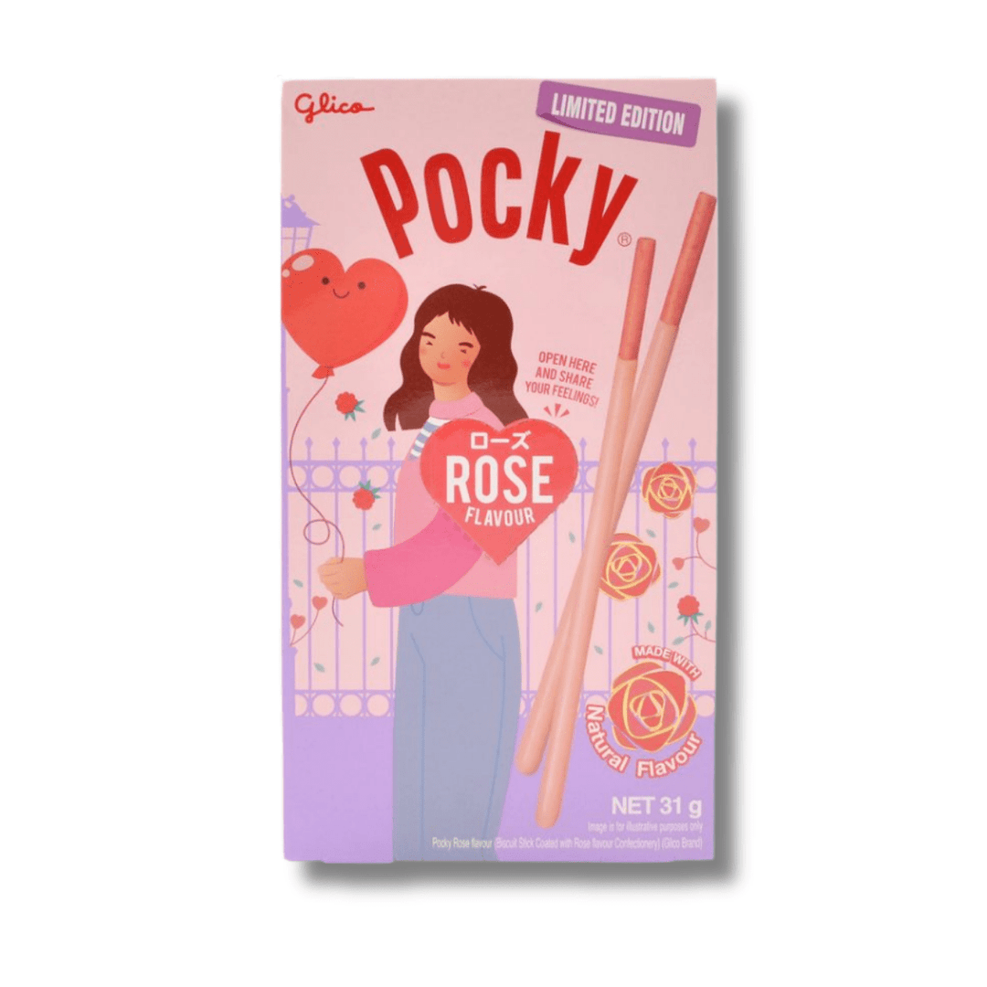 GLICO Pocky Rosen - Geschmack 31g - MAOMAO