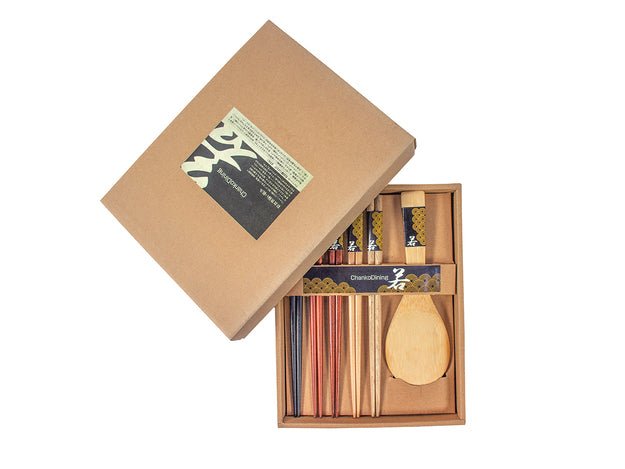 GOLDEN TURTLE Essstäbchen und Reislöffel Set - MAOMAO