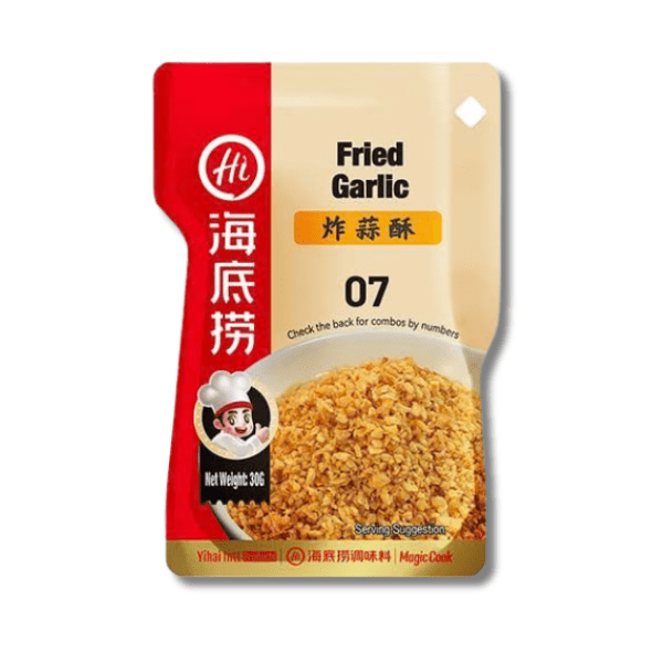 HAIDILAO Frittierter Knoblauch 30 g - MAOMAO