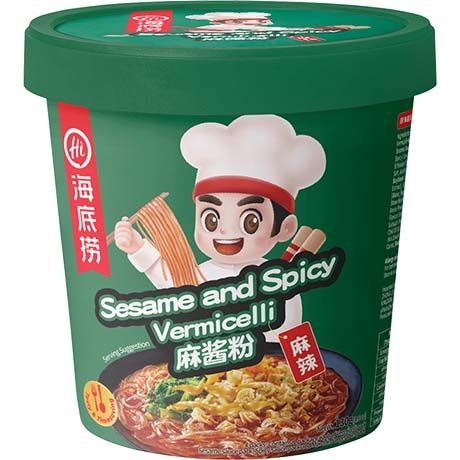 HAIDILAO Instant Glasnudeln Sesam & Scharf 130g - MAOMAO