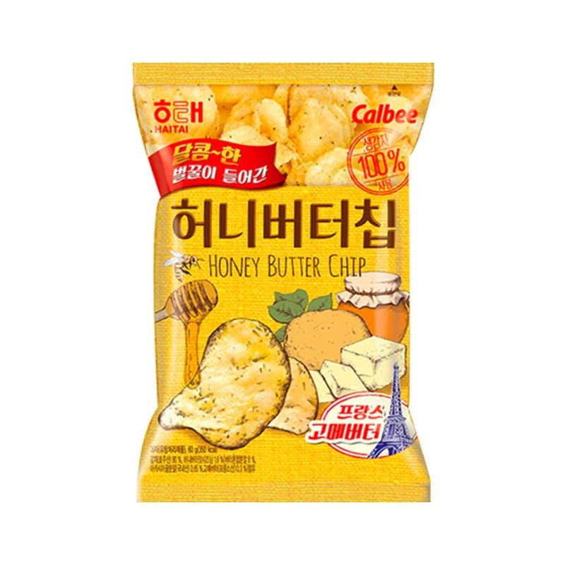 HAITAI Honig Butter Kartoffelchips 60g - MAOMAO