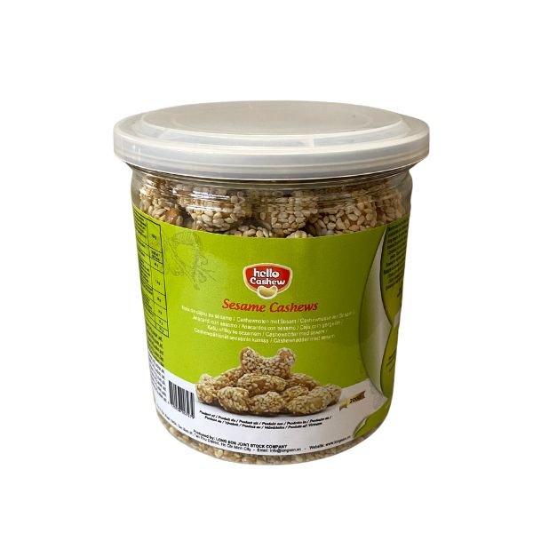 HELLO CASHEW Sesam Cashews 200g - MAOMAO