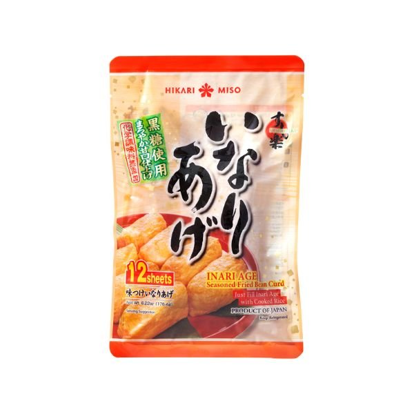 HIKARI MISO Inari Age (Frittierte Tofutaschen) 176g - MAOMAO