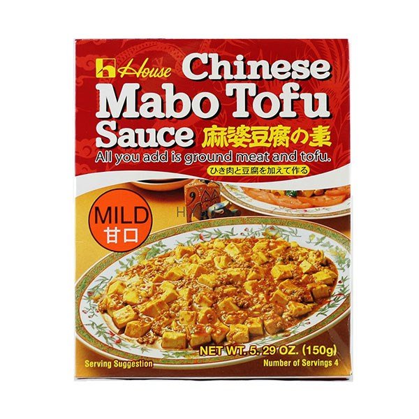 HOUSE FOODS Mapo Tofu Sauce mild 150g - MAOMAO