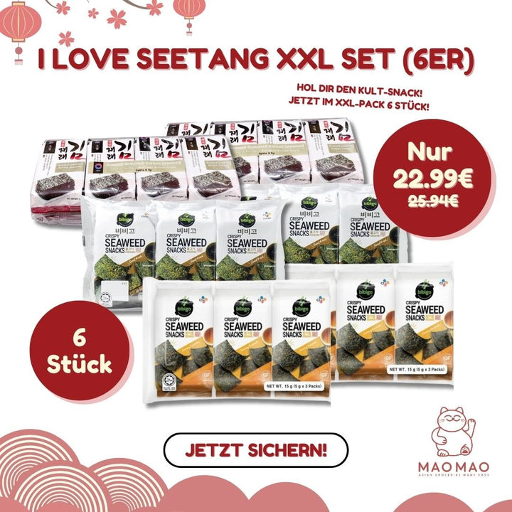 I Love Seetang XXL Set (6er) - MAOMAO