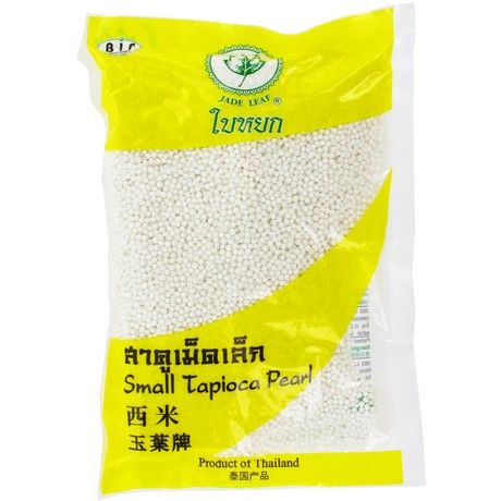 JADE LEAF BRAND Weiße Tapiokaperlen (klein) 400g - MAOMAO