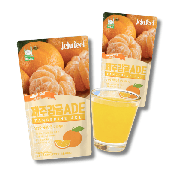 JEJUFEEL Ade Beutelgetränke Jeju Mandarinen 230ml - MAOMAO